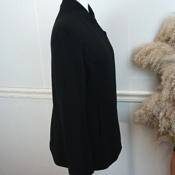 HALOGEN Black Wool blend Women's  jacket sz S Casual - Picture 10 of 14